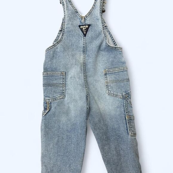 Oshkosh-b-gosh Blue Dungarees-overalls - Picture 3 of 4